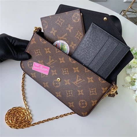 lv pochette felicie monogram